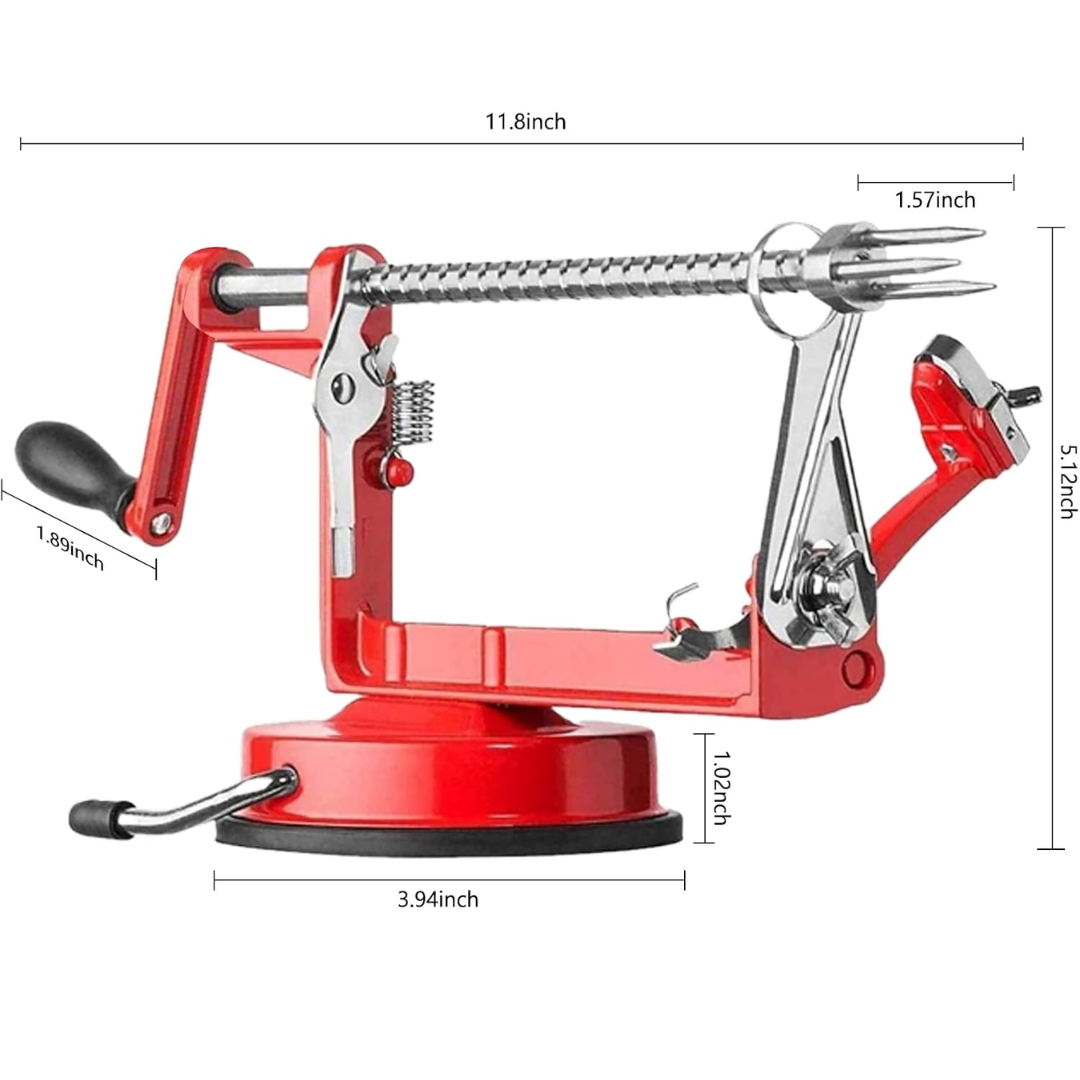 Skanto | Apple Peeler & Slicer With Suction Cup - Core Remover