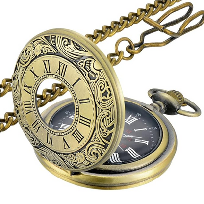 Classic Retro Pocket Watch for Men Skanto