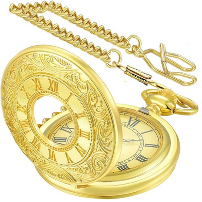 Classic Retro Pocket Watch for Men Skanto