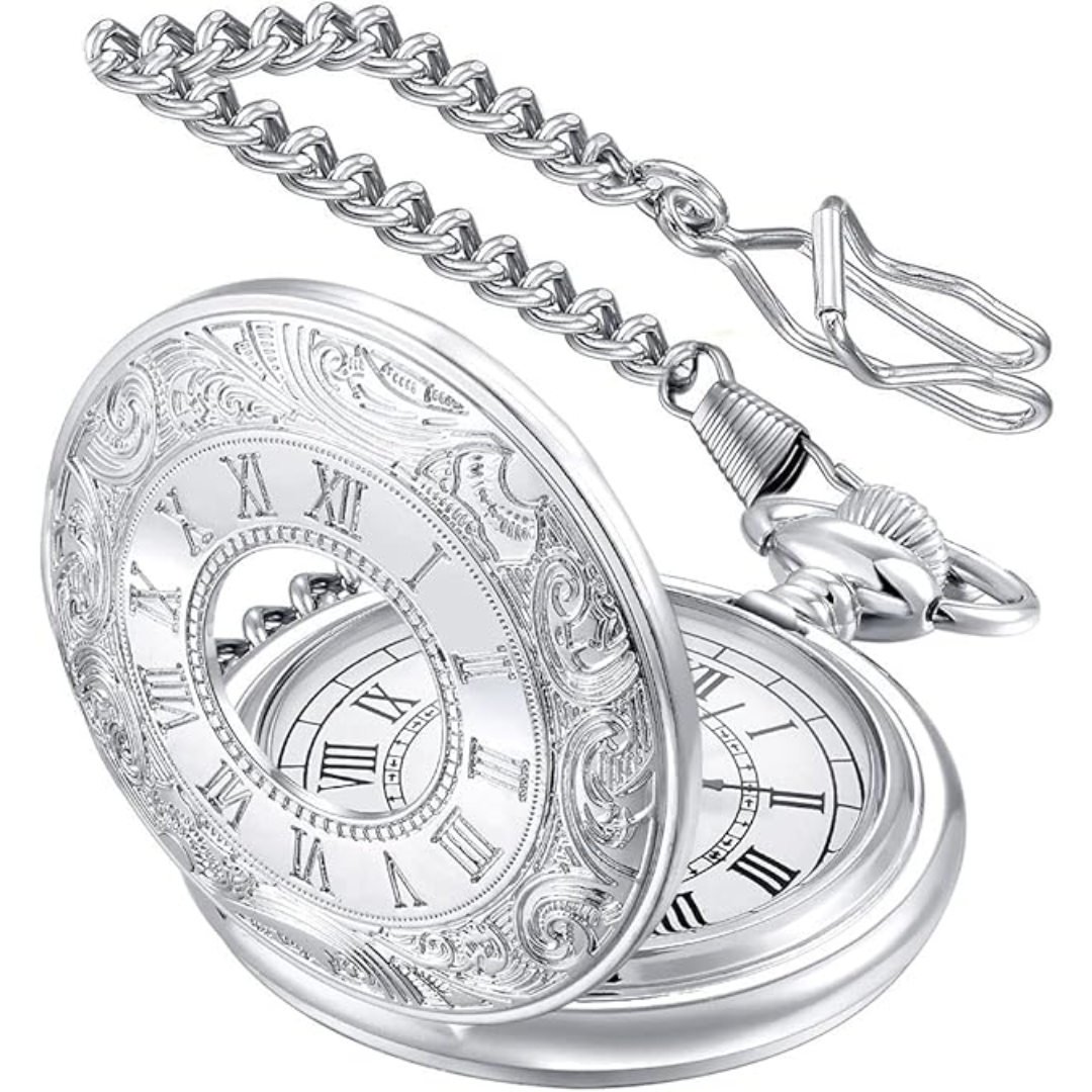 Classic Retro Pocket Watch for Men Skanto