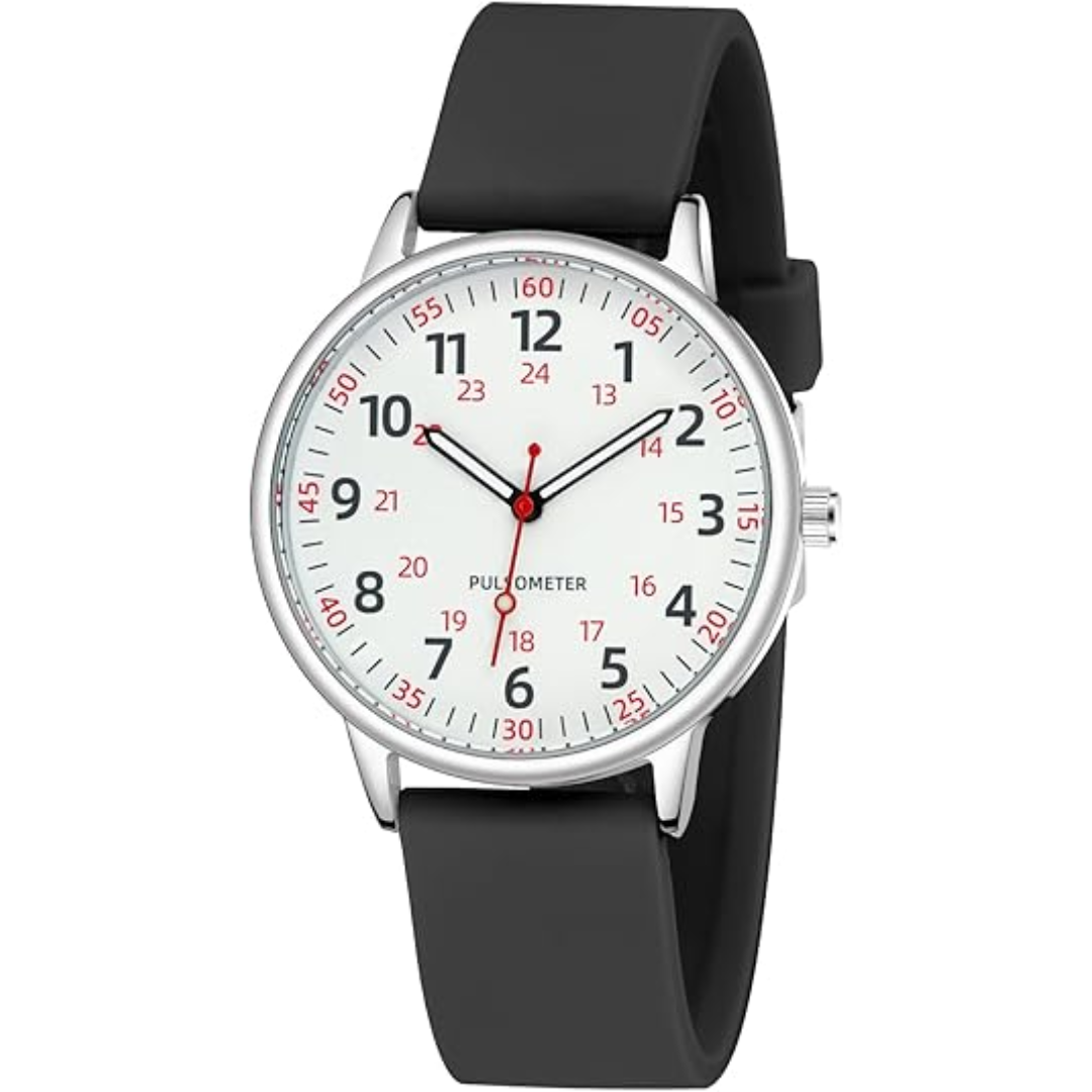 BowLift | Stylish Women’s Clip-On Watch – Waterproof Silicone Fob Watch in Elegant Colours