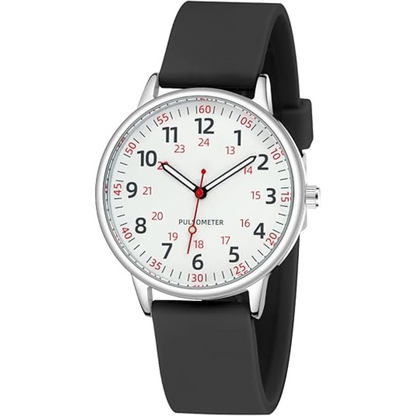 BowLift | Stylish Women’s Clip-On Watch – Waterproof Silicone Fob Watch in Elegant Colours