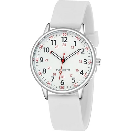 BowLift | Stylish Women’s Clip-On Watch – Waterproof Silicone Fob Watch in Elegant Colours