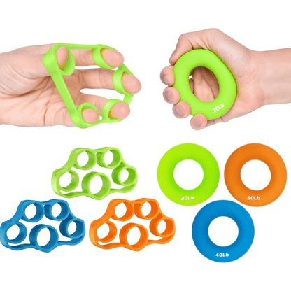 BowLift | 6-piece hand strengthener set to strengthen grip strength & relieve pain