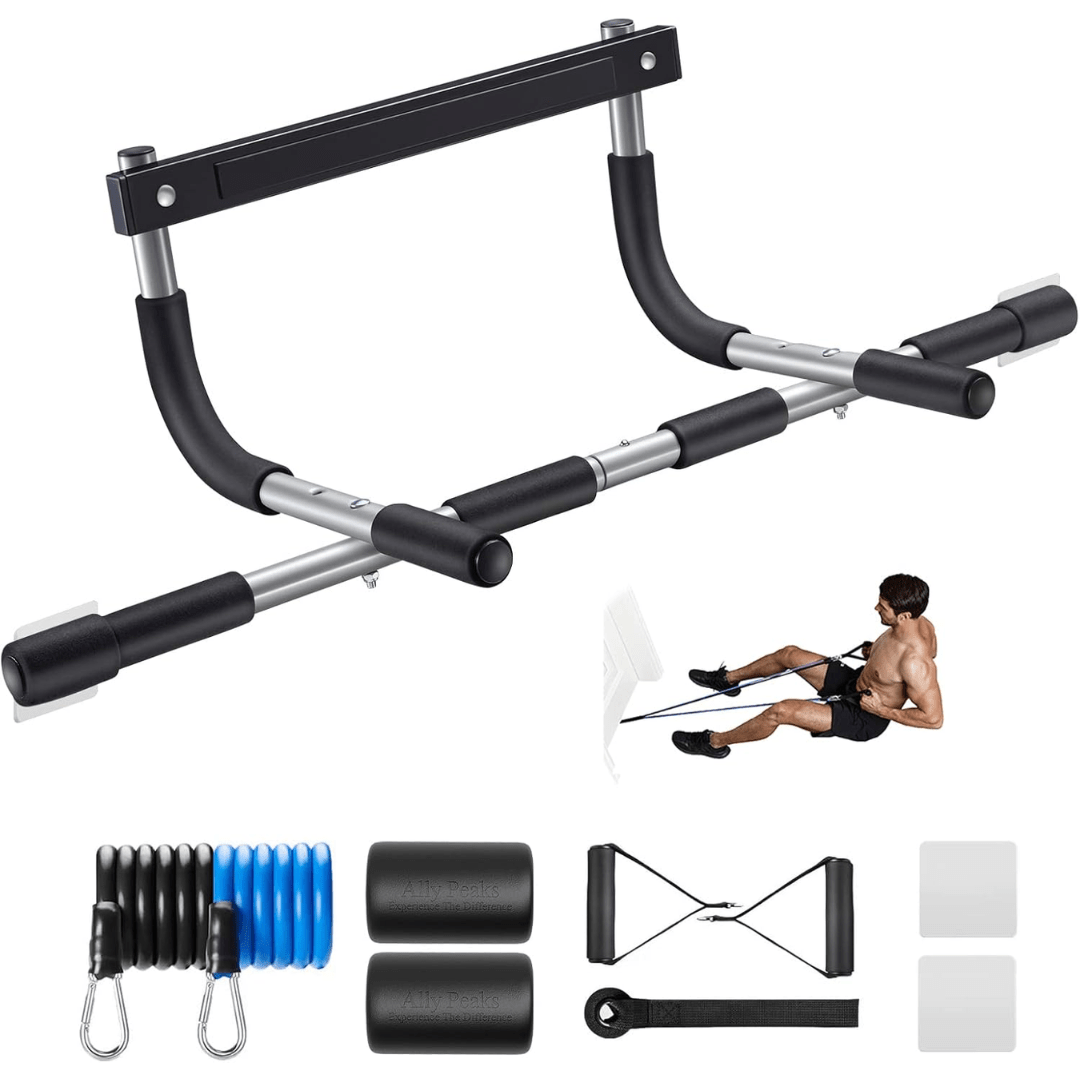 Skanto | Pull-up Bar - Steel Doorway Pull-up Bar with 200 kg Load Capacity