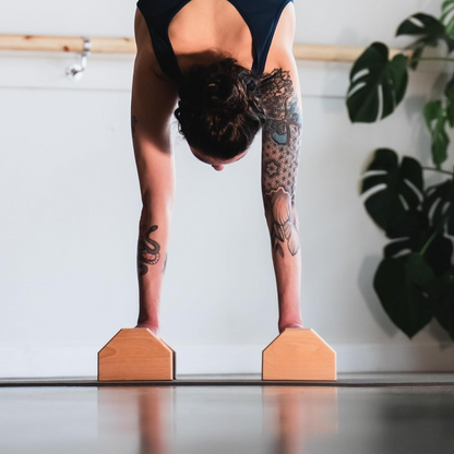 Calisthenics PowerBars – Heavy-Duty Wooden Push-Up Supports