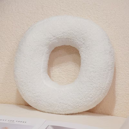 White Letter Decorative Pillow – Soft And Versatile | Creative Pillows For Your Sofa And Bed | Bowlift