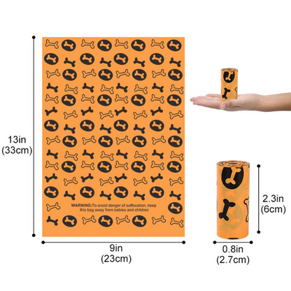 Eco-friendly Poop Bags with Convenient Dispenser Bowlift