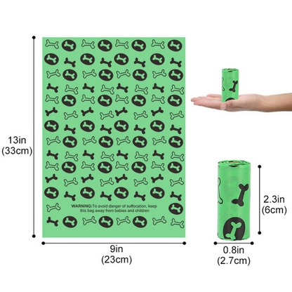 Eco-friendly Poop Bags with Convenient Dispenser Bowlift