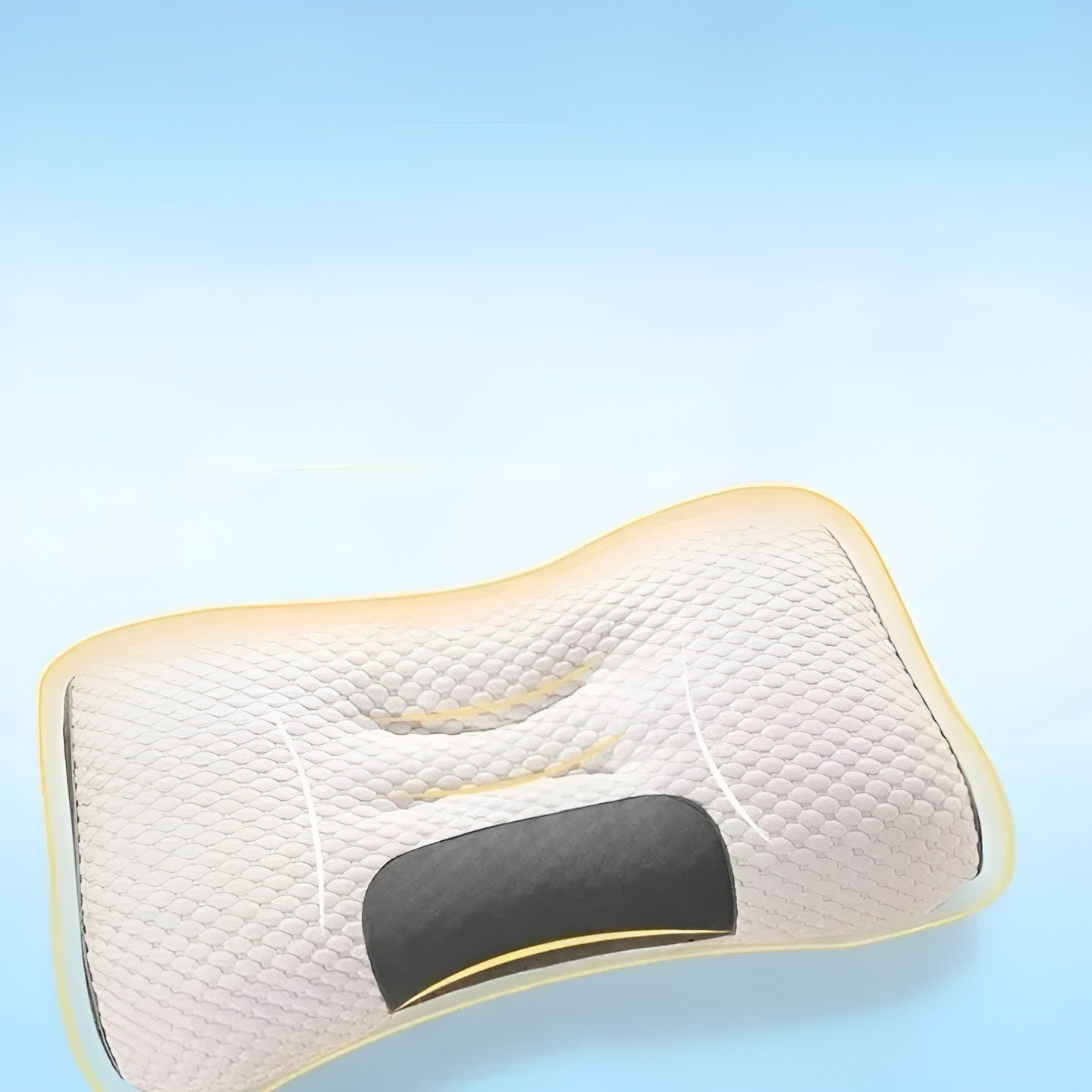 Orthopedic Neck Pillow – Ergonomic & Supportive | For Relaxation & Healthy Sleep