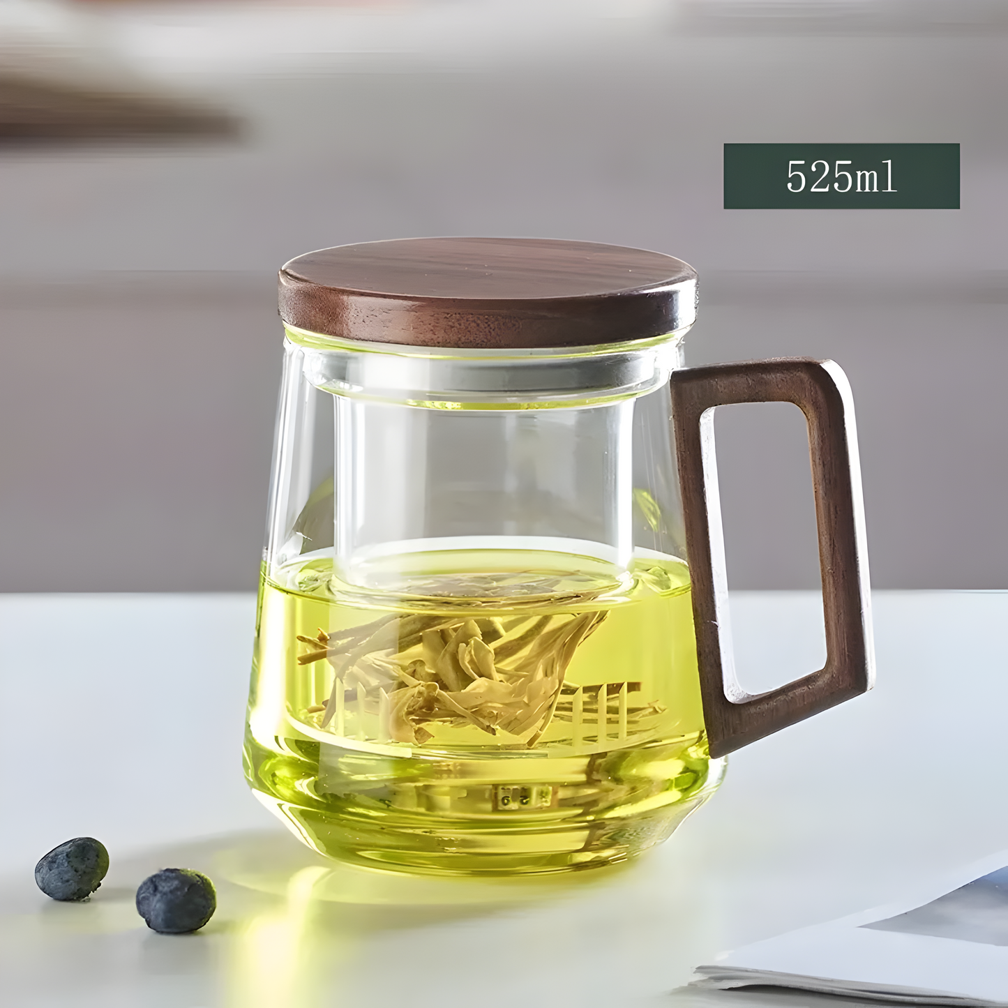 ArtisanBrew Mug – Heat-resistant Glass Mug for Tea | Brehn