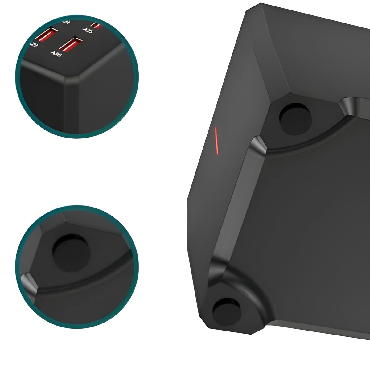 BowLift | Voltura Multi-USB Charging Station | 30 Ports | Fast Charging & Surge Protection | Compact & Durable