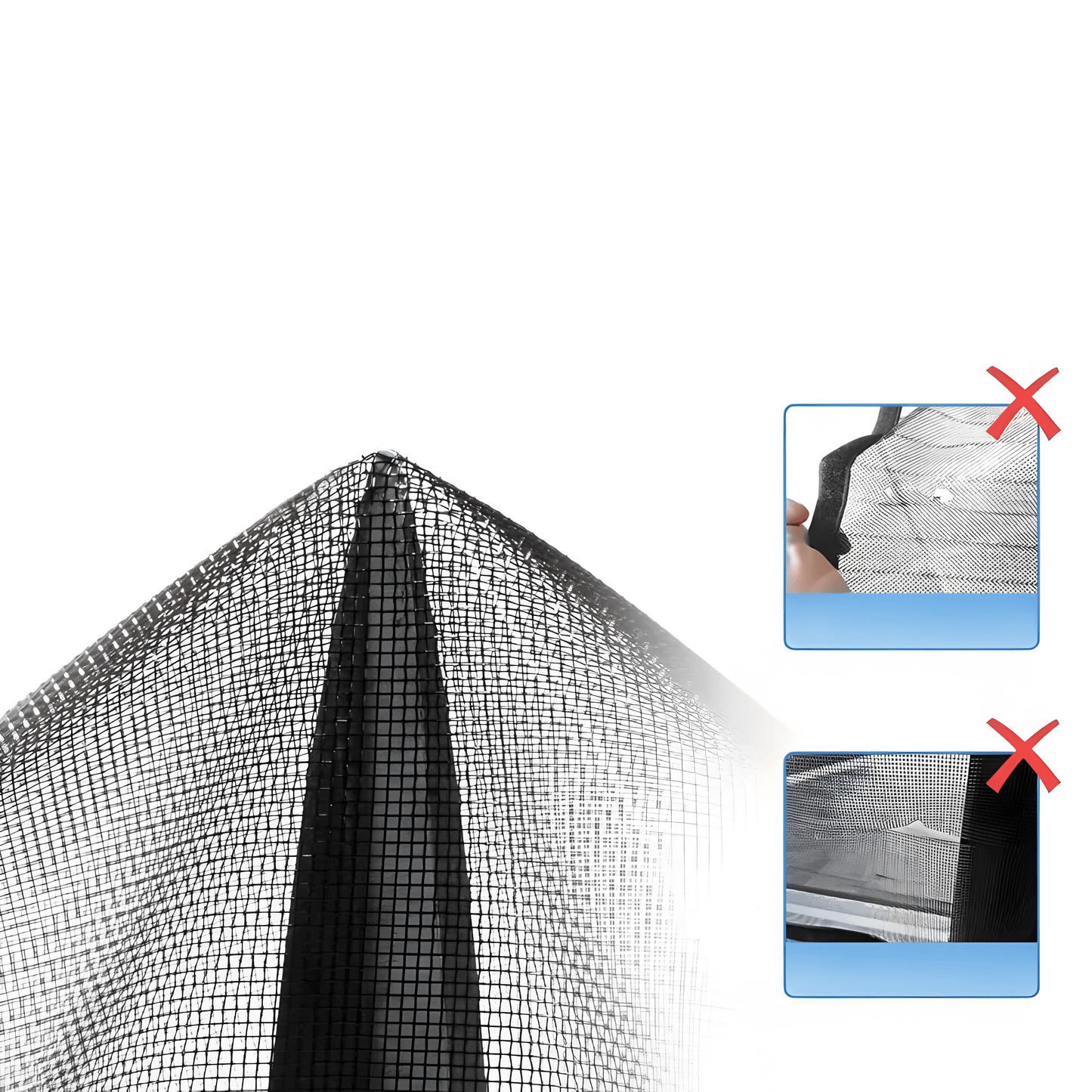 Self-closing Magnetic Insect Screen with Pet-friendly Opening | Bowlift