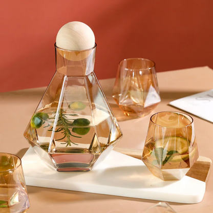 Diamond Drinkware 5-Piece Set Brehn