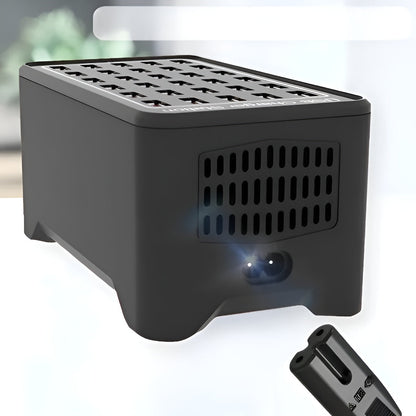 BowLift | Voltura Multi-USB Charging Station | 30 Ports | Fast Charging & Surge Protection | Compact & Durable