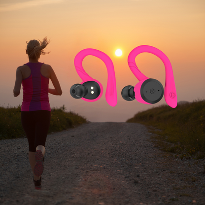 Waterproof AudioActive Sport Earbuds – 20 hours playback time and Bluetooth
