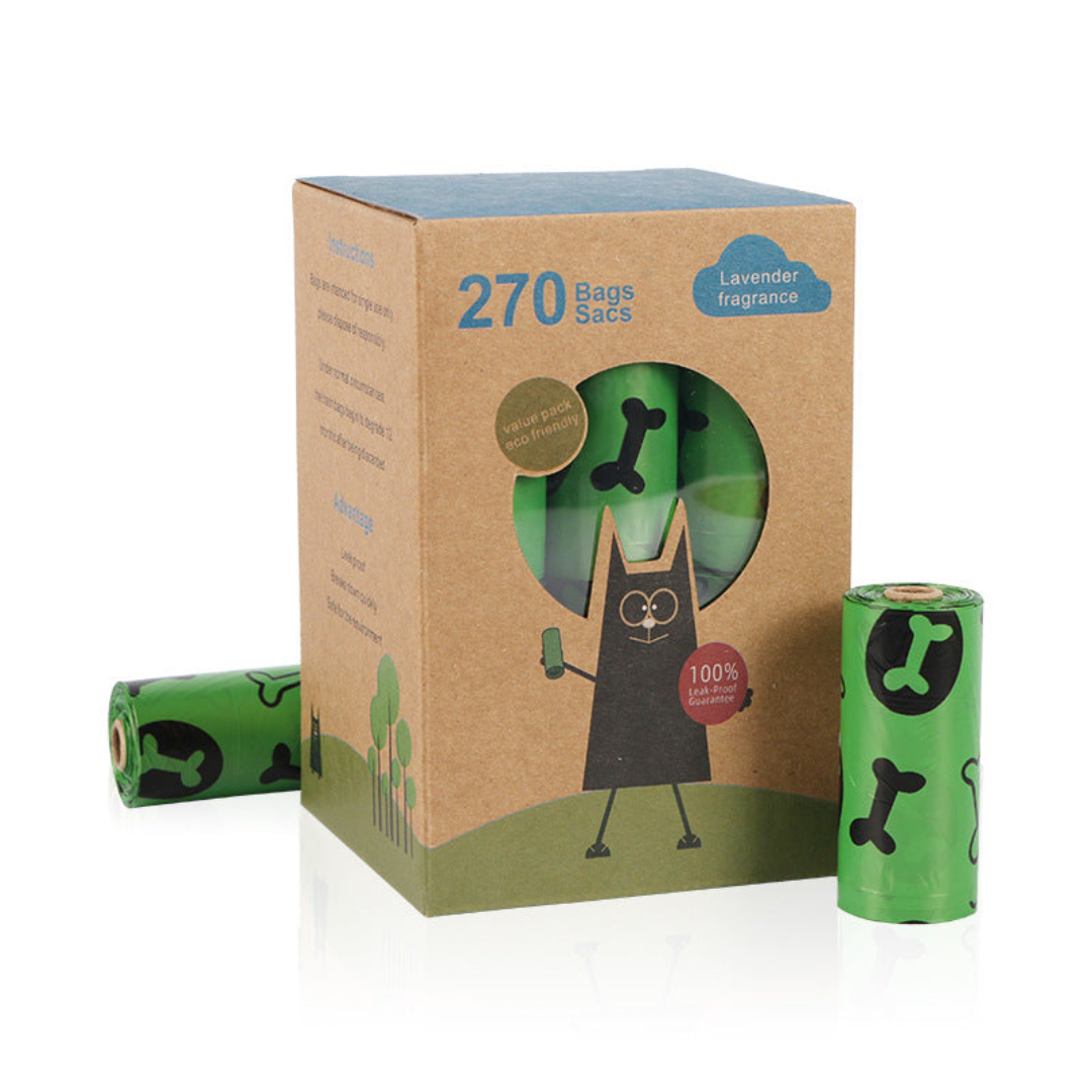 Eco-friendly Poop Bags with Convenient Dispenser Bowlift