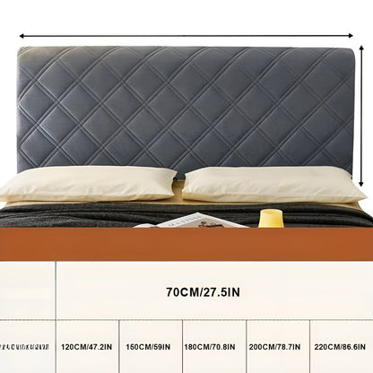 Headboard Cover Quilted – Premium Padding for More Comfort | Decorative & Protective | Bowlift