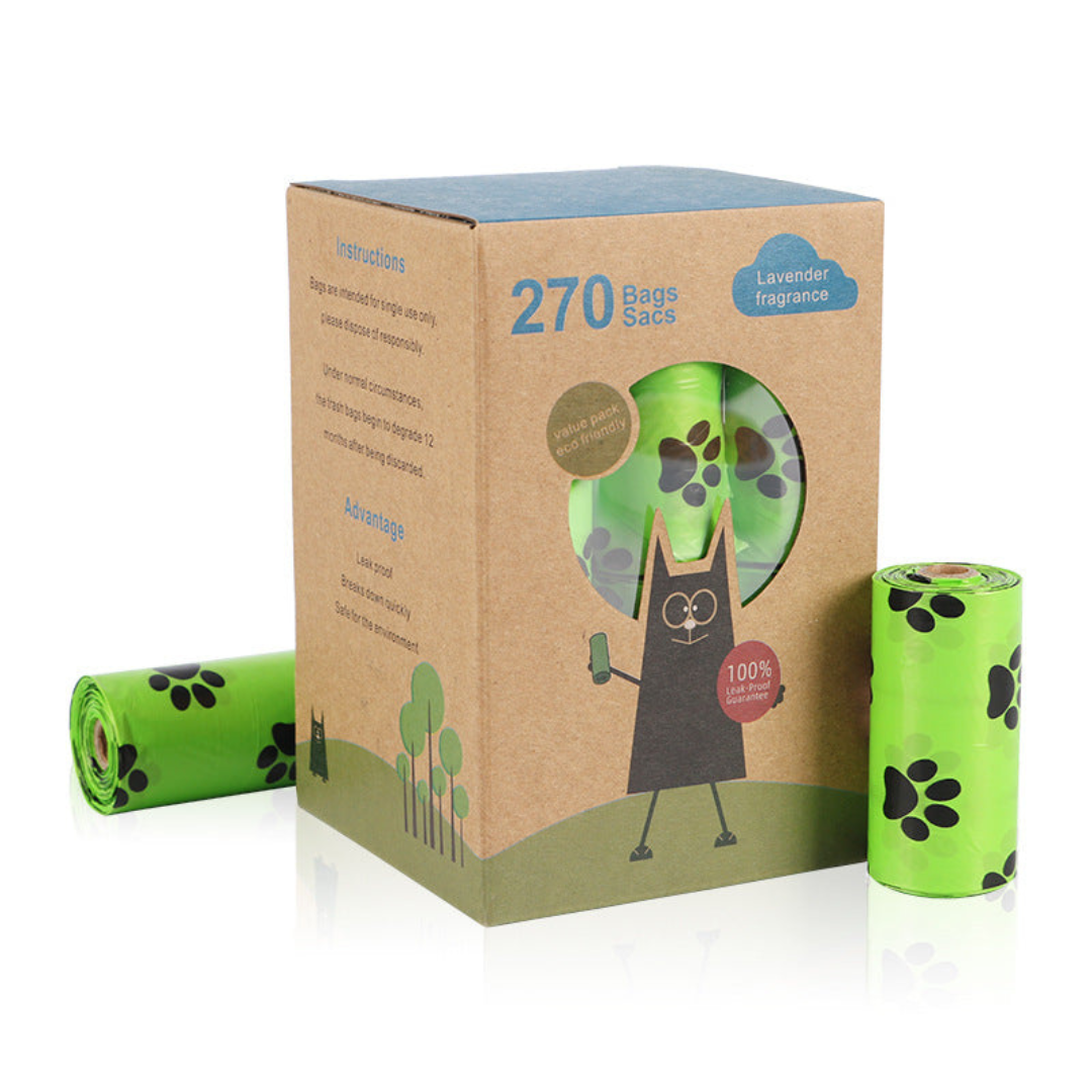 Eco-friendly Poop Bags with Convenient Dispenser Bowlift