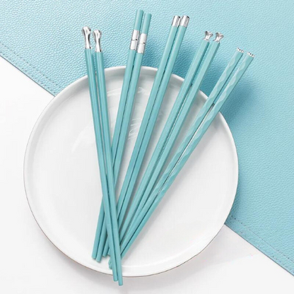 Skanto | DineLux – Luxurious Chopstick Set with Refined Designs (5 Pairs)