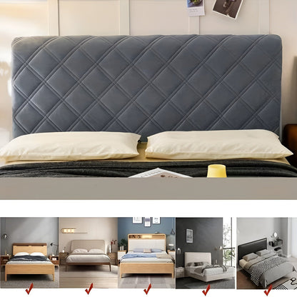 Headboard Cover Quilted – Premium Padding for More Comfort | Decorative & Protective | Bowlift