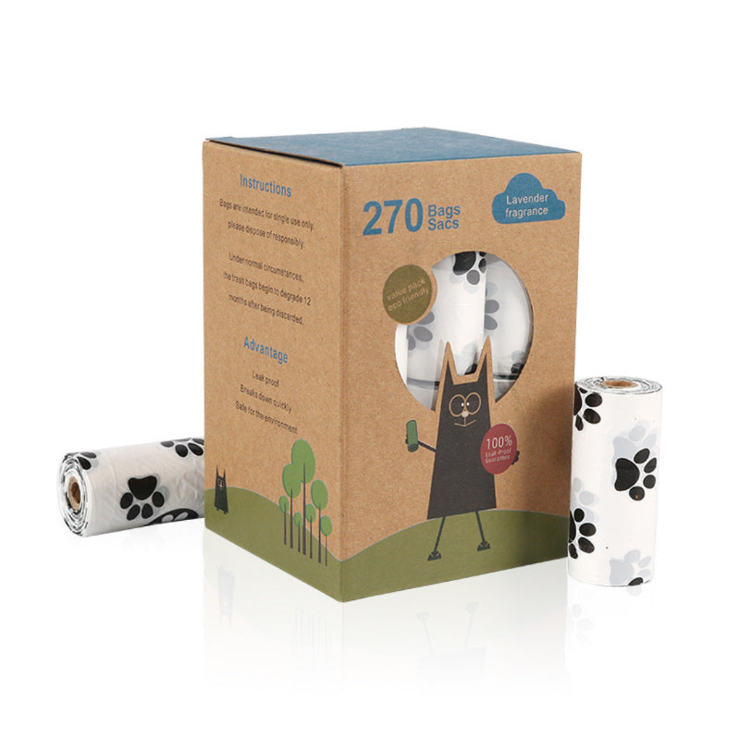 Eco-friendly Poop Bags with Convenient Dispenser Bowlift