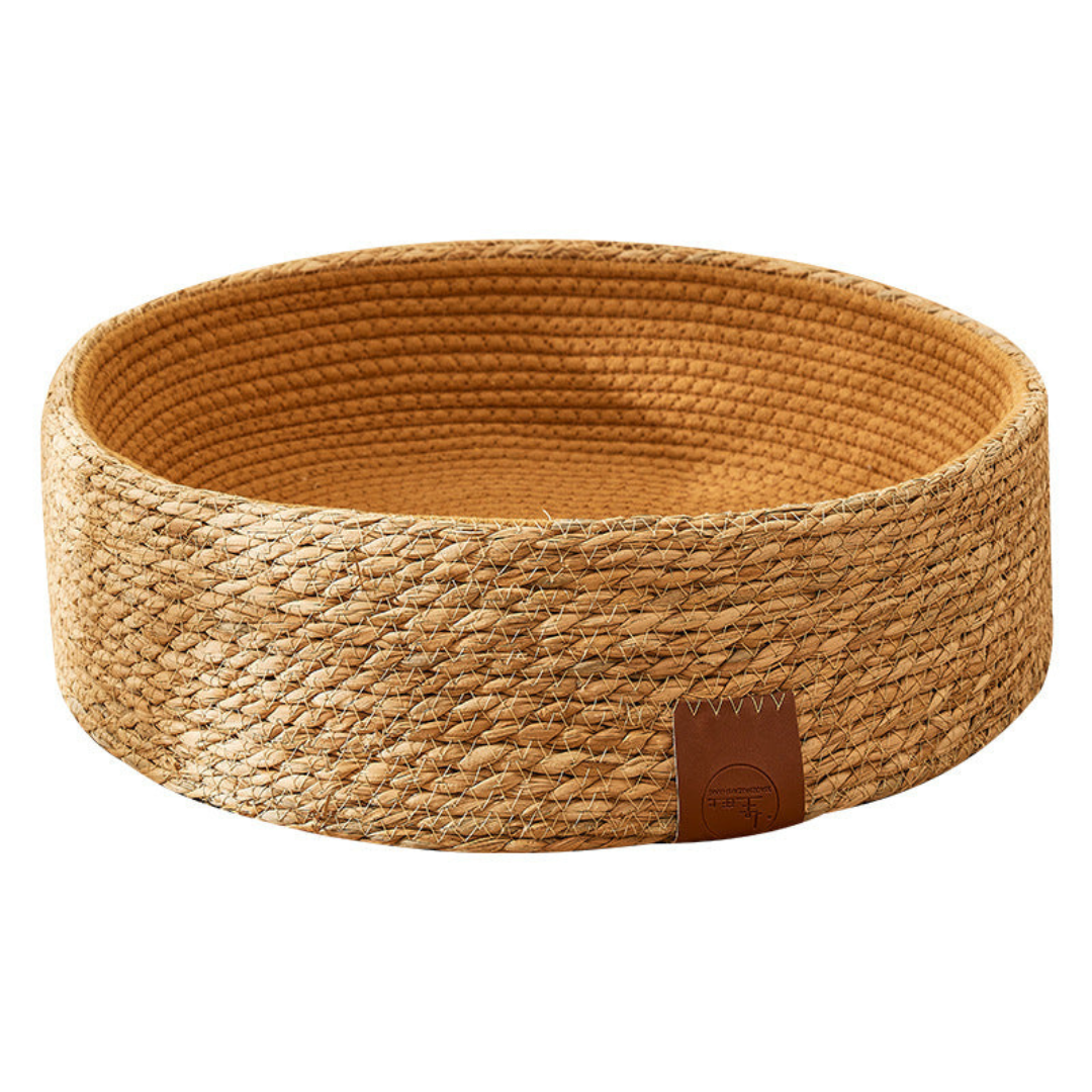 Hand-woven Rattan Cat Scratching Bed Skanto