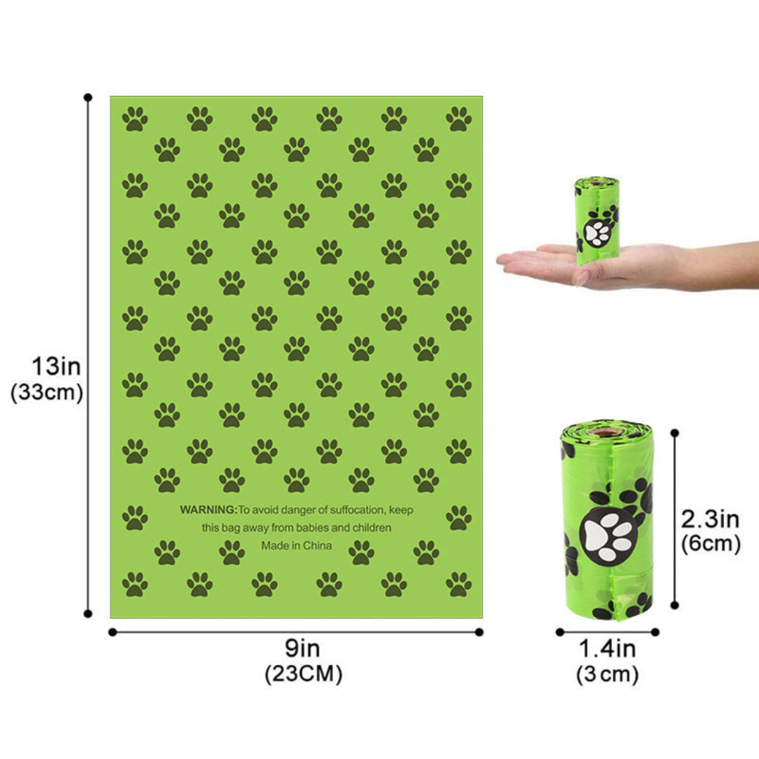 Eco-friendly Poop Bags with Convenient Dispenser Bowlift