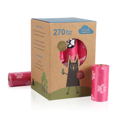 Eco-friendly Poop Bags with Convenient Dispenser Bowlift