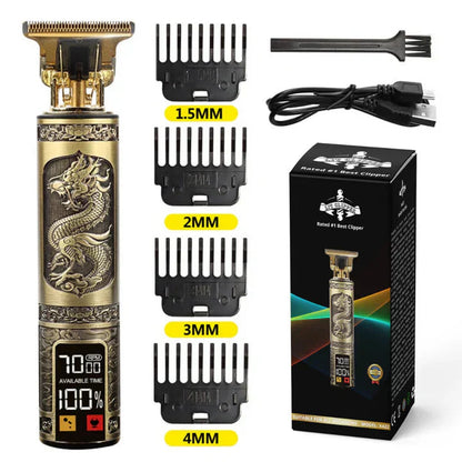 Professional Hair Clipper with Carbon Steel T-Blade | Skanto