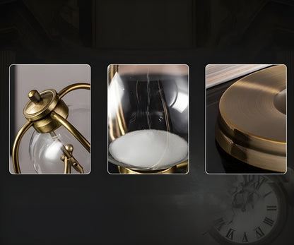 GracefulTime Clock - Luxury Hourglass with Hourglass | Bowlift