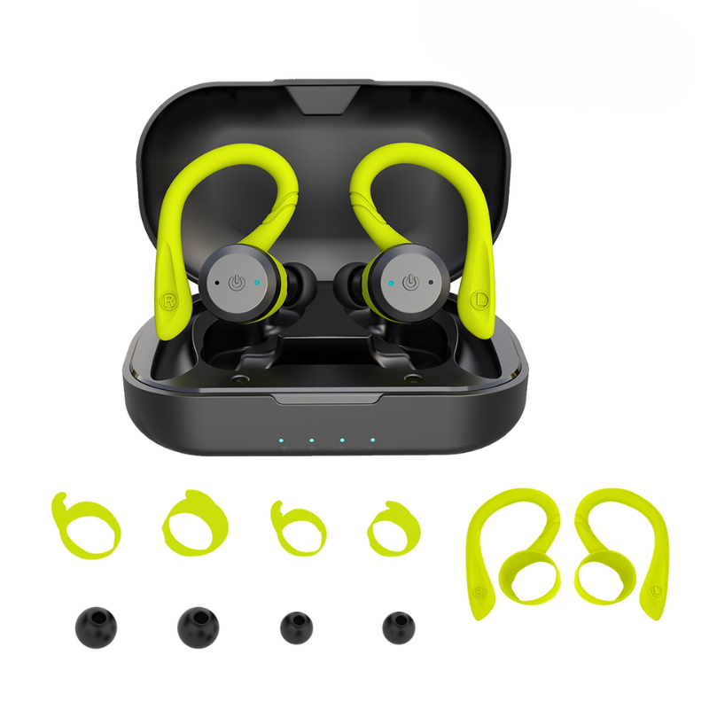 Waterproof AudioActive Sport Earbuds – 20 hours playback time and Bluetooth