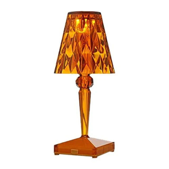 Acrylic Crystal Table Lamp – Artistic Design, Dimmable, Energy Saving, Ideal for Living Room or Bedroom | Bowlift
