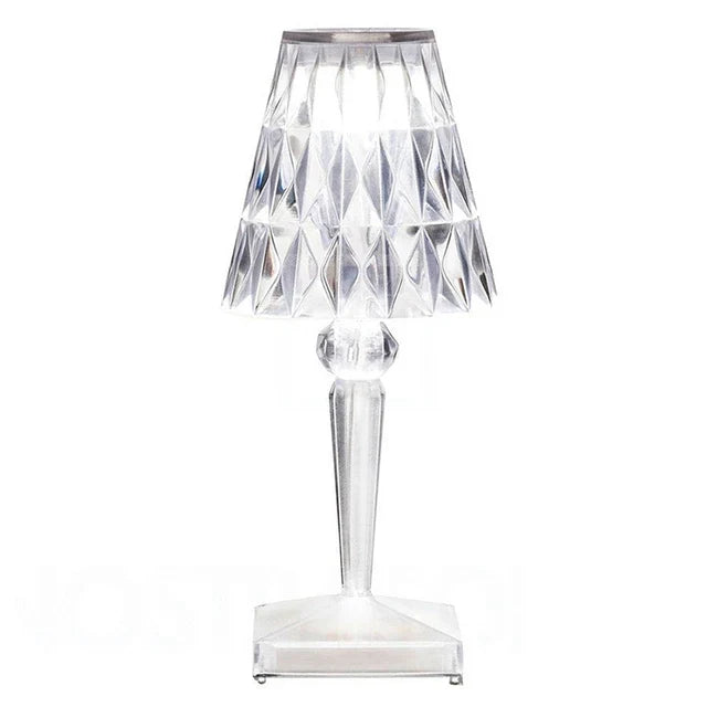 Acrylic Crystal Table Lamp – Artistic Design, Dimmable, Energy-saving, Ideal for Living Room or Bedroom | Brehn