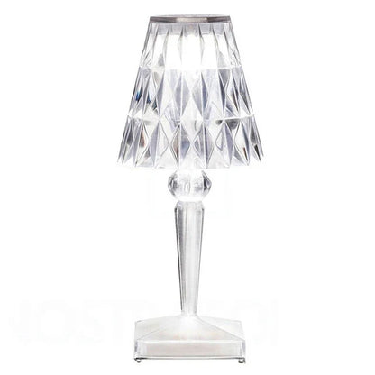 Acrylic Crystal Table Lamp – Artistic Design, Dimmable, Energy-saving, Ideal for Living Room or Bedroom | Karnz