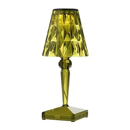 Acrylic Crystal Table Lamp – Artistic Design, Dimmable, Energy Saving, Ideal for Living Room or Bedroom | Bowlift