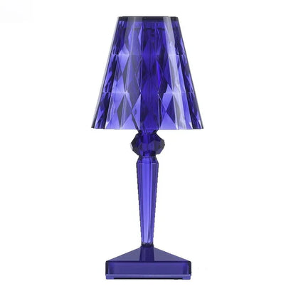 Acrylic Crystal Table Lamp – Artistic Design, Dimmable, Energy-saving, Ideal for Living Room or Bedroom | Karnz