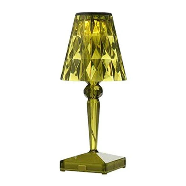 Acrylic Crystal Table Lamp – Artistic Design, Dimmable, Energy-saving, Ideal for Living Room or Bedroom | Karnz