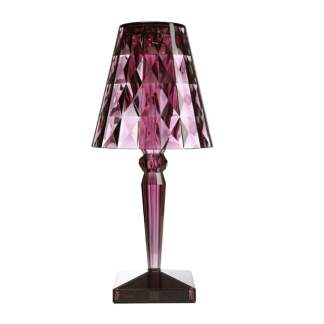 Acrylic Crystal Table Lamp – Artistic Design, Dimmable, Energy-saving, Ideal for Living Room or Bedroom | Brehn