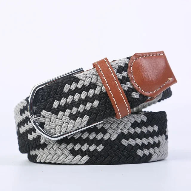 Skanto | Elastic Casual Belt | Flexible Stretch Comfort | Multicolor