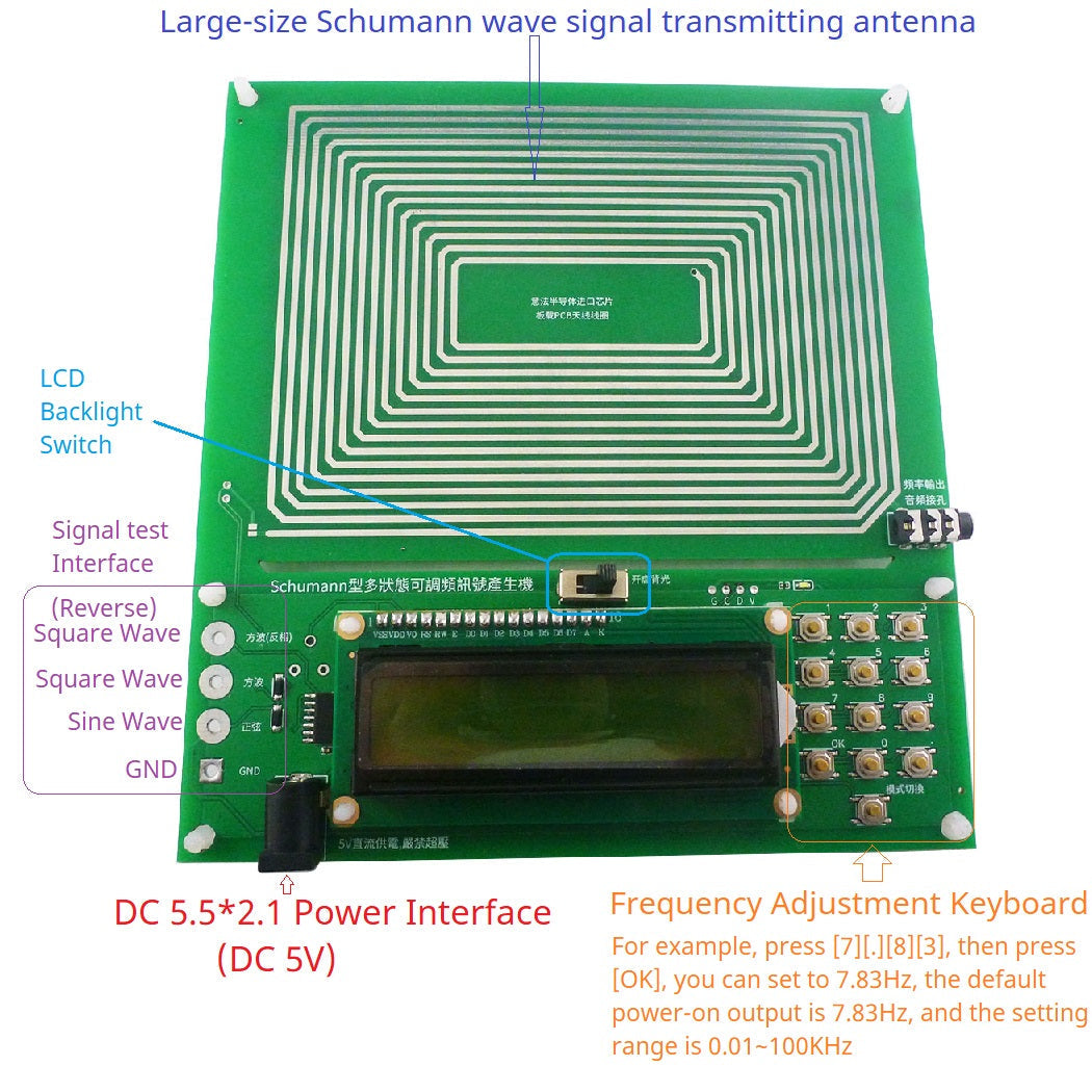 Schumann Resonance Frequency Wave Generator | Brehn