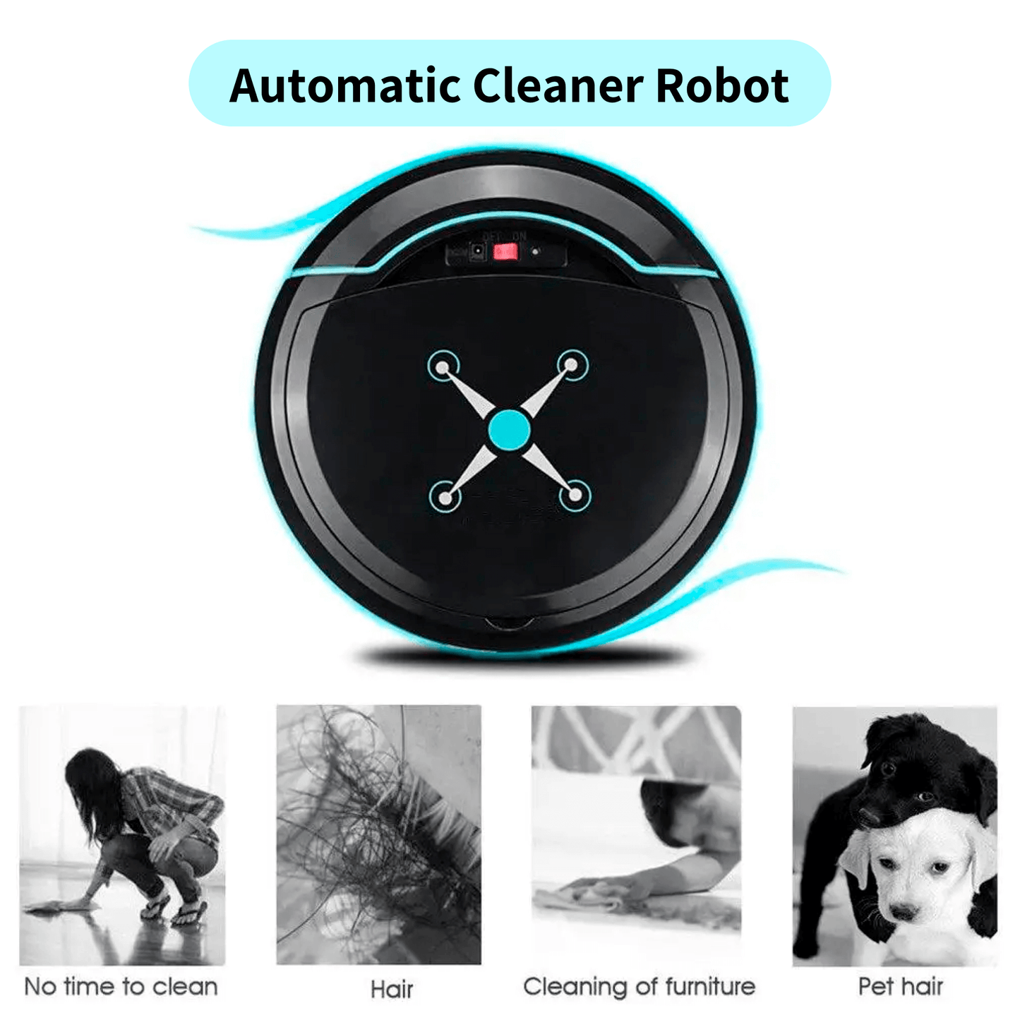 Skanto | Robot Vacuum Smart Automatic Floor Mop