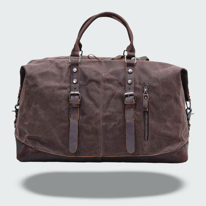 BowLift | Valour Canvas & Leather Travel Duffle Bag – 35L