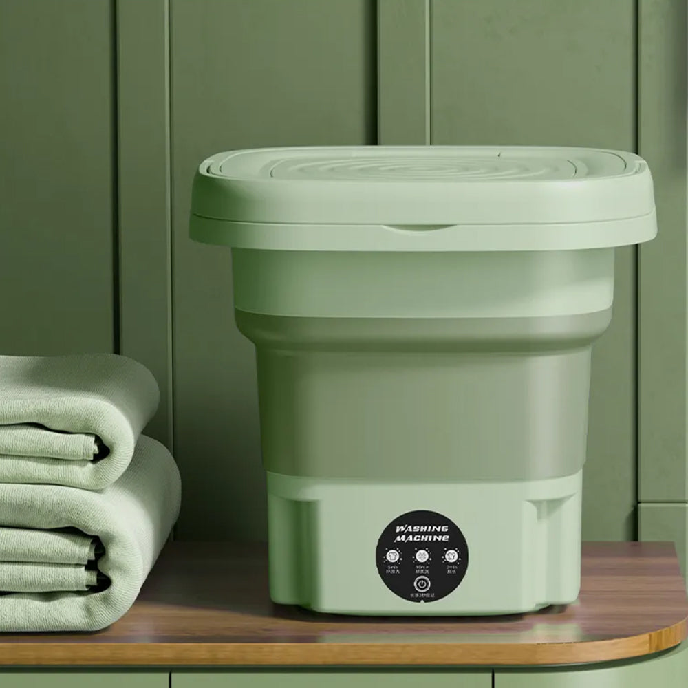 Portable and Foldable Washing Machine with Drying Function | Skanto