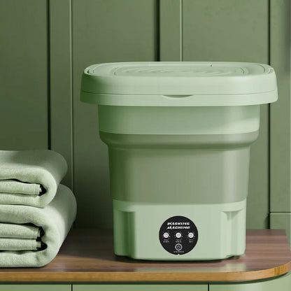 Portable and Foldable Washing Machine with Drying Function | Skanto