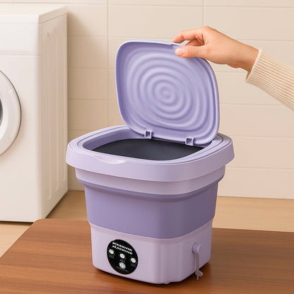 Portable and Foldable Washing Machine with Drying Function | Skanto