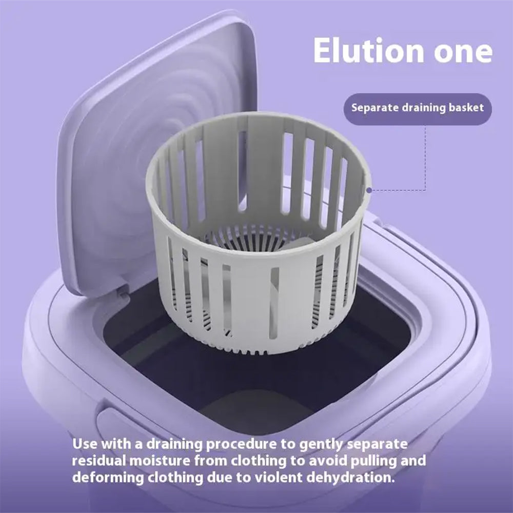 Portable and Foldable Washing Machine with Drying Function | Skanto