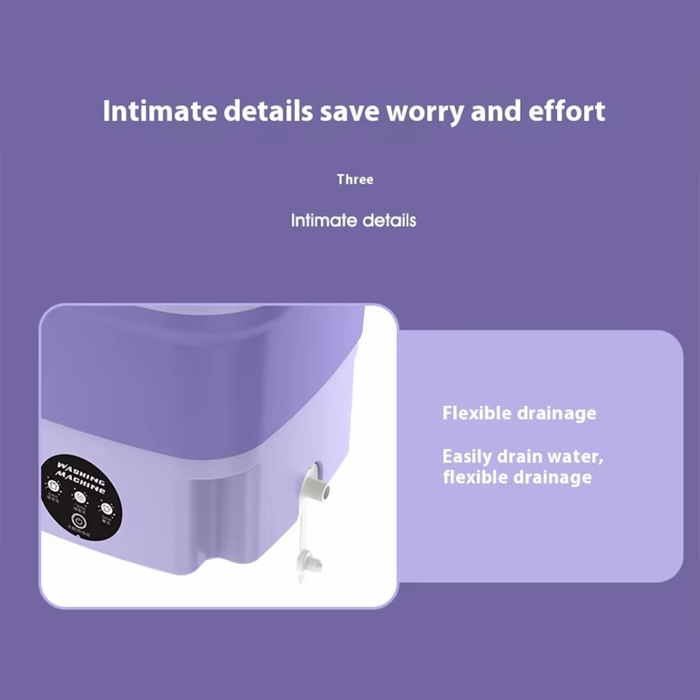 Portable and Foldable Washing Machine with Drying Function | Skanto