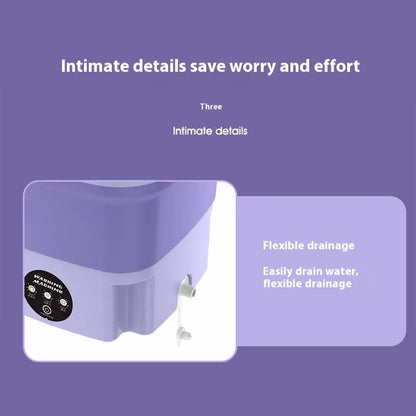 Portable and Foldable Washing Machine with Drying Function | Skanto