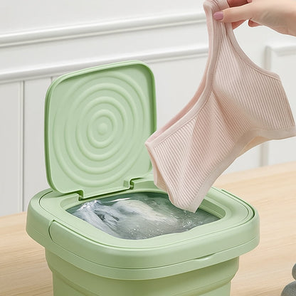 Portable and Foldable Washing Machine with Drying Function | Skanto